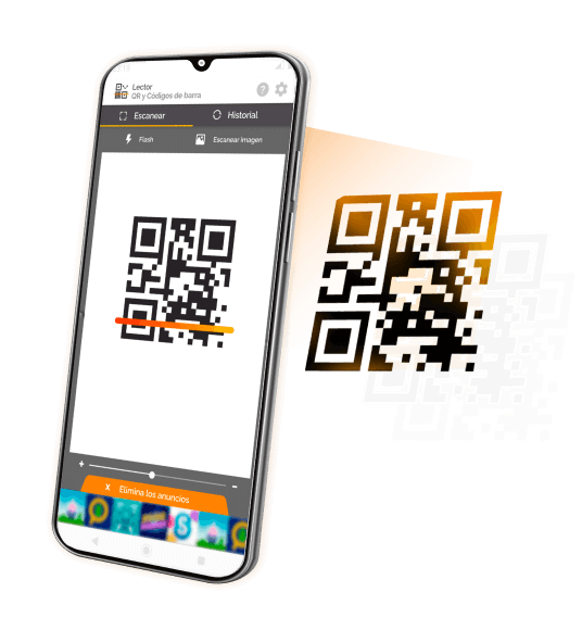 Imagen de prensentacion Lector QR y código de barras